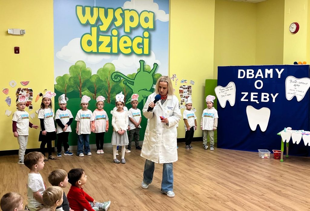 Dbamy o zęby - Wyspa Dzieci River Grove.